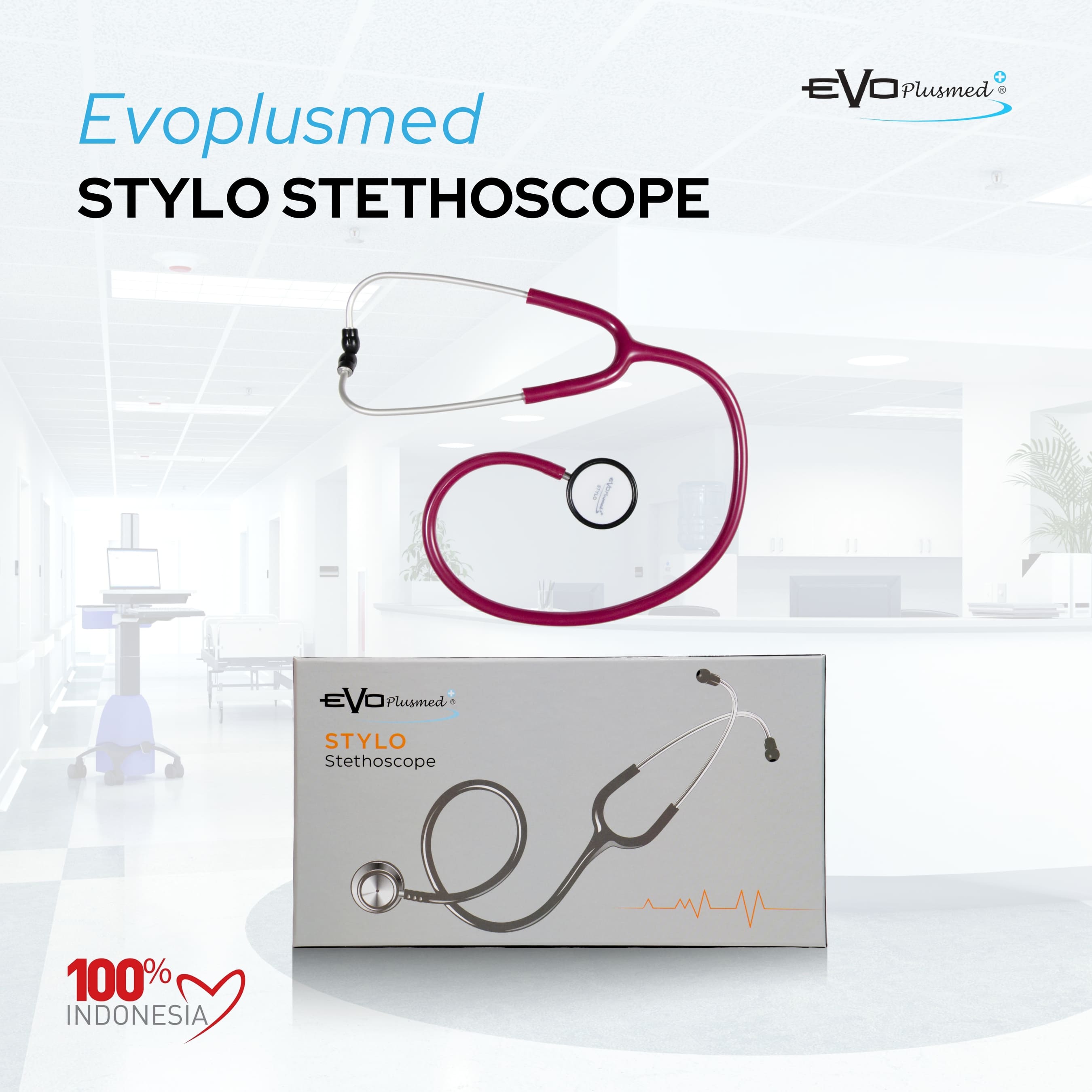 EVO PLUSMED STYLO STETHOSCOPE